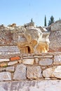 Ephesus ruins. Ancient Greek city on the coast of Ionia Royalty Free Stock Photo