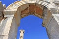 Ephesus ruins. Ancient Greek city on the coast of Ionia near Selcuk Royalty Free Stock Photo