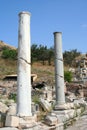 Ephesus ruins- izmir-turkey Royalty Free Stock Photo