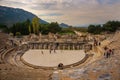 EPHESUS, TURKEY: Huge ancient amphitheater in Ephesus.