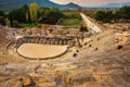EPHESUS, TURKEY: Huge ancient amphitheater in Ephesus.