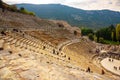 EPHESUS, TURKEY: Huge ancient amphitheater in Ephesus.