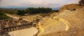 EPHESUS, TURKEY: Huge ancient amphitheater in Ephesus.