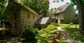 Ephrata Cloister Historic Buildings in Lancaster County, Pennsylvania Royalty Free Stock Photo