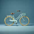 Award-winning Bicycle Photography On Solid Color Background