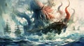 Generative AI, Clash of Titans: Kraken vs. Ship