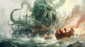 Generative AI, Clash of Titans: Kraken vs. Ship