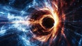 Cosmic Vortex: A Journey Through Interdimensional Space