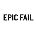 Epic fail stamp on white Royalty Free Stock Photo