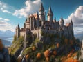 Castle of Dreams: Epic Fantasy Landscape