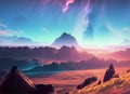 Epic Horizons Exploring Vast Landscapes. Generative AI