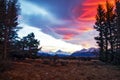 Epic sunrise at Aoraki Mount Cook National Park Royalty Free Stock Photo