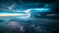 Epic Thunderstorm Cloudscape Royalty Free Stock Photo