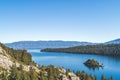 Epic view overlooking Emerald Bay, Lake Tahoe, California Royalty Free Stock Photo