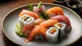 Epicurean Elegance: The Irresistible Allure of a Beautiful Sushi Platter