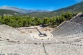 Epidaurus Amphitheater in Greece Royalty Free Stock Photo