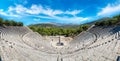 Epidaurus Amphitheater in Greece