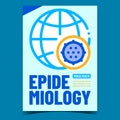 Epidemiology Creative Promotional Banner Vector