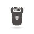 Epilator glyph icon