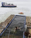 Epiphany bathing in Saratov.