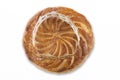 Epiphany cake galette des rois , king cake Royalty Free Stock Photo