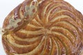 Epiphany cake galette des rois , king cake Royalty Free Stock Photo