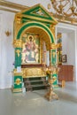 Epiphany Cathedral. The decoration of the temple. The Nile desert. Nilo-Stolobenskaya desert. Tver region.