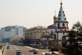 Epiphany Cathedral on the Main Street - Irkutsk - Russia