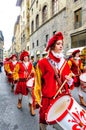 Epiphany Day, marching drummers and parade.