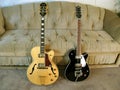 Epiphone Emperor and Gretsch Pro Jet