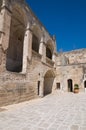 Episcopio Castle. Grottaglie. Puglia. Italy. Royalty Free Stock Photo