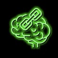 epistemology philosophy neon glow icon illustration