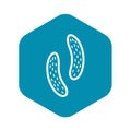 Epithelial cell icon, simple style