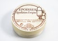 Epoisses, French Cheese made in Burgundy from Cow`s Milk Royalty Free Stock Photo