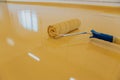 Epoxy flooring tools, preparation and application of epoxy Royalty Free Stock Photo