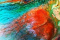 Epoxy resin abstract texture