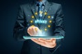 EPrivacy concept Royalty Free Stock Photo