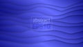 EPS10 abstract vector background in blue color. Graphic effect based on curving lines and shadows. Royalty Free Stock Photo