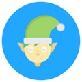 Elf   which can easily edit or modify Royalty Free Stock Photo