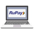 Rupay payment  which can easily modify or edit Royalty Free Stock Photo
