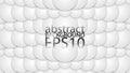 EPS10 halftone abstract vector background. Graphic effect based on balloons shapes.