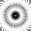 EPS10 halftone abstract vector background. Graphic effect based on circles shapes.