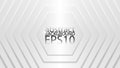 EPS10 halftone abstract vector background. Graphic effect based on hexagons shapes.