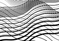 Wavy, billow, undulate lines reticulate, snake-skin mesh, grid, abstract background pattern and texture