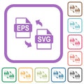 EPS SVG file compression simple icons