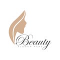 eps10 vector beauty salon or cosmetic logo design template Royalty Free Stock Photo