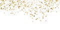 seamless golden confetti sylvester background