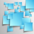 Eps10 vector overlapping squares Royalty Free Stock Photo