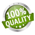 Button with Banner 100% quality Royalty Free Stock Photo