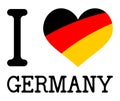 I love germany sign